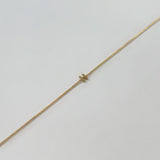 14K Just Initial Bracelet