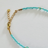 Iris Beads Chain Bracelet