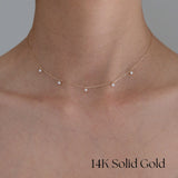 14K Ariel Perla Necklace