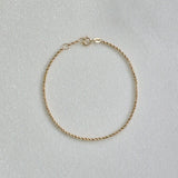 14K Basso Chain Bracelet