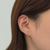 14K Butterfly I Cartilage Earring