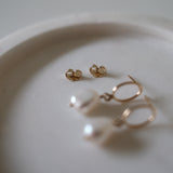 Gold Filled Celina Pearl Earrings