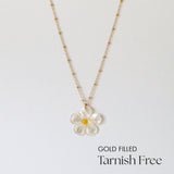 Gold Filled Daisy Necklace