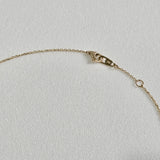 14K Diamond Accent Necklace (B)