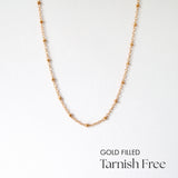 Gold Filled Dotty Chain II Necklace