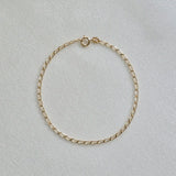 14K Elba Chain Bracelet