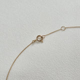 14K Gleam Crystal Necklace