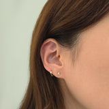 14K Butterfly III Cartilage Earring