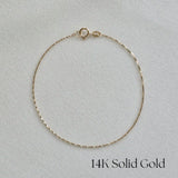 14K Lille Chain Bracelet