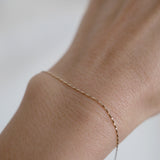 14K Lille Chain Bracelet