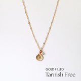 Gold Filled Maris Shell & Pearl Necklace