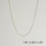 14K Tombow Chain Necklace