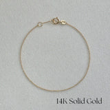 14K Paris Chain Bracelet