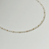 14K Seed Pearl Necklace