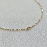 14K Petite Diamond Bracelet