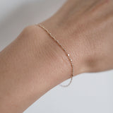 14K Sicily Chain Bracelet