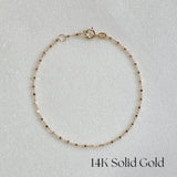 14K Sicily Chain Bracelet