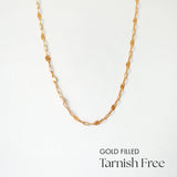 Gold Filled Babel Chain Necklace