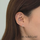 14K Grande Luce Earrings