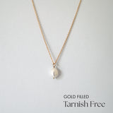 Gold Filled Celina Pearl Necklace